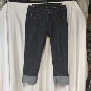 Y2K Rocawear Dark Blue Cuffed Capris